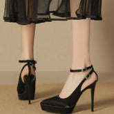 Point Toe Stiletto Pumps
